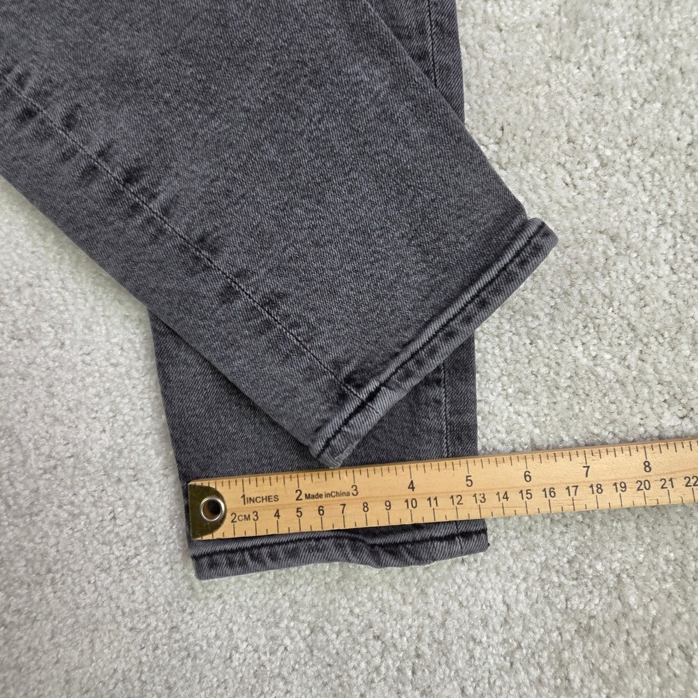 AGOLDE Nico High Rise Jeans Women's 28 Gray Straight Leg Button Fly - Picture 9 of 10